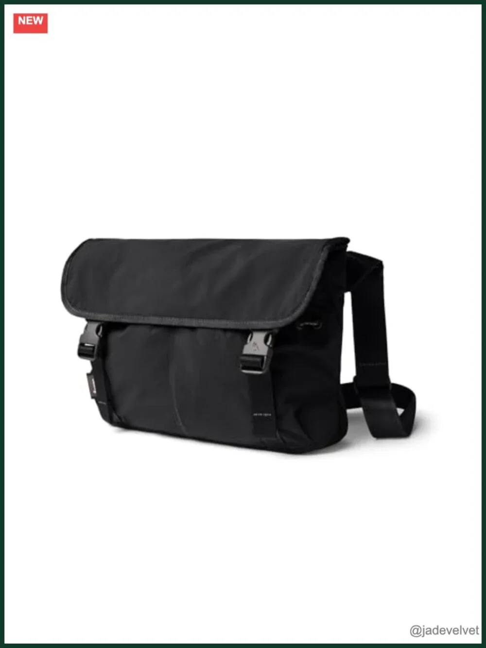 Lightweight Messenger Bag with Shoulder Strap, 12L, Adjustable